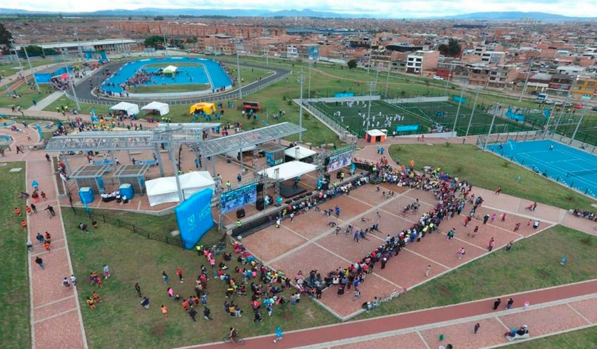 Parque Gilma Jiménez en Bogotá