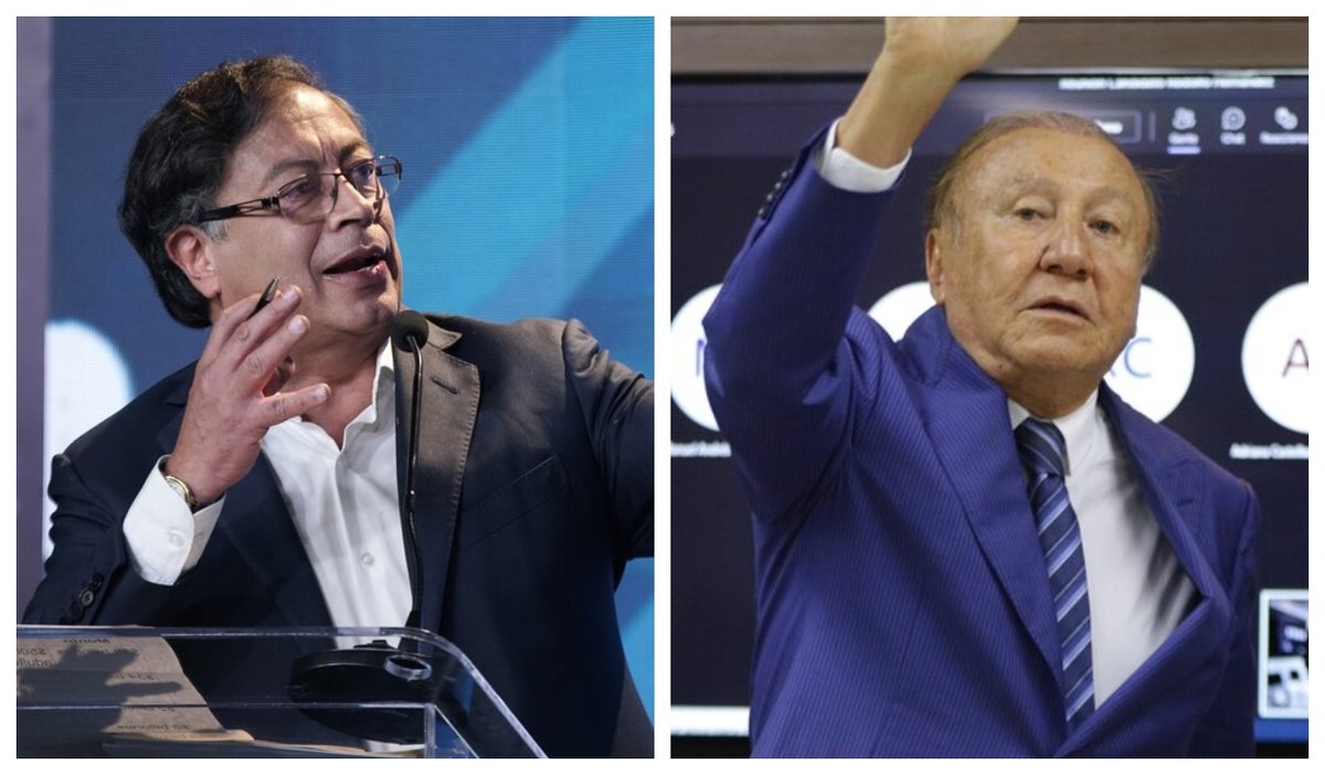 Gustavo Petro y Rodolfo Hernández se disputarán la segunda vuelta