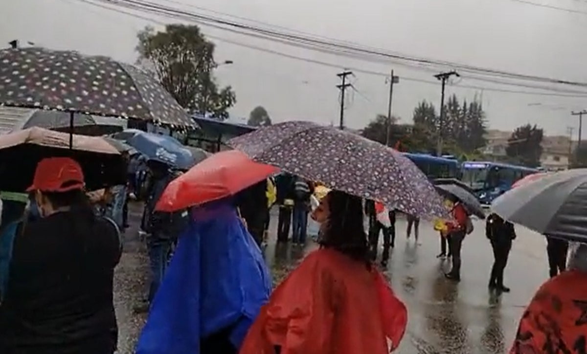 Protestas en Av. Boyacá con Caracas