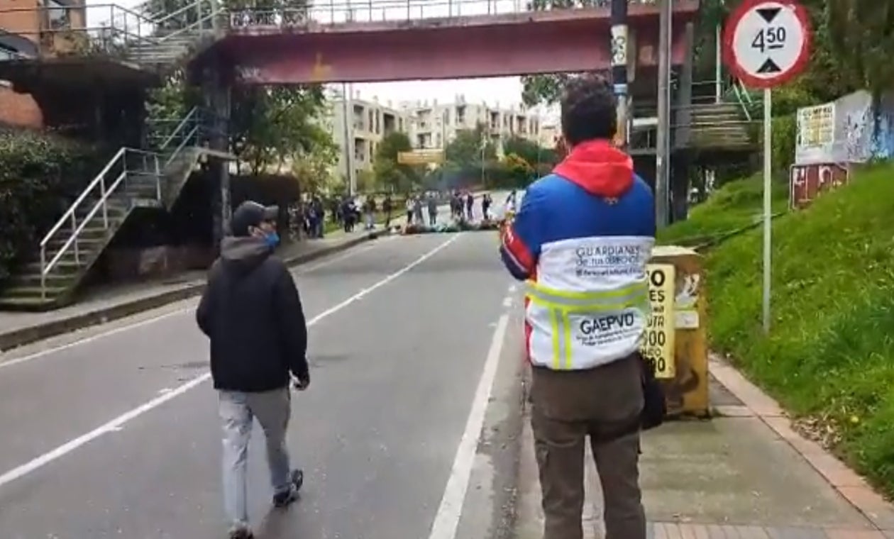 Protestas en Universidad Distrital