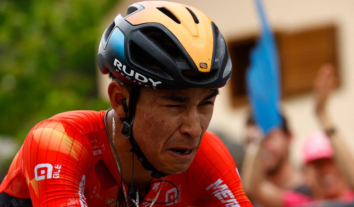 Santiago Buitrago, ciclista colombiano en el Giro de Italia