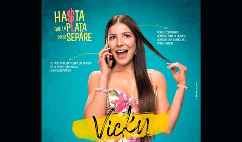 Juliette Pardau, es Vicky en Hasta la plata nos separe