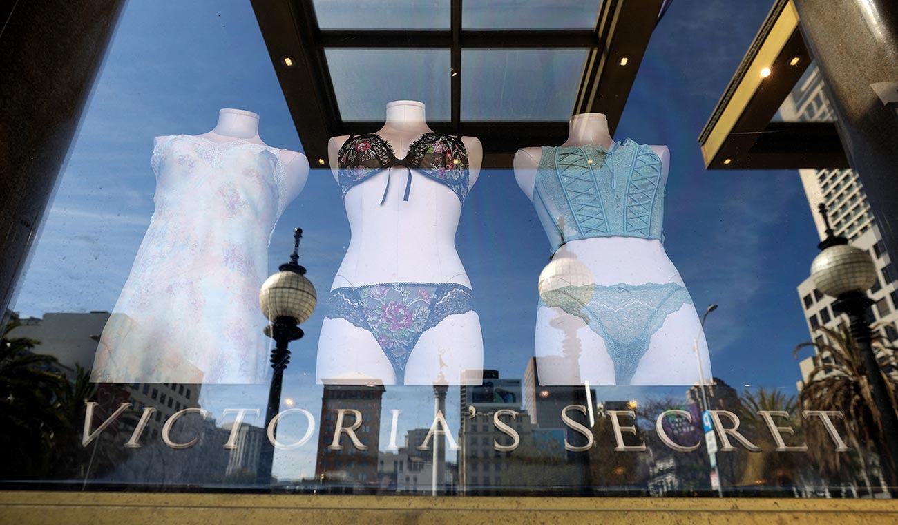 Vitrina de almacén de Victoria's Secret