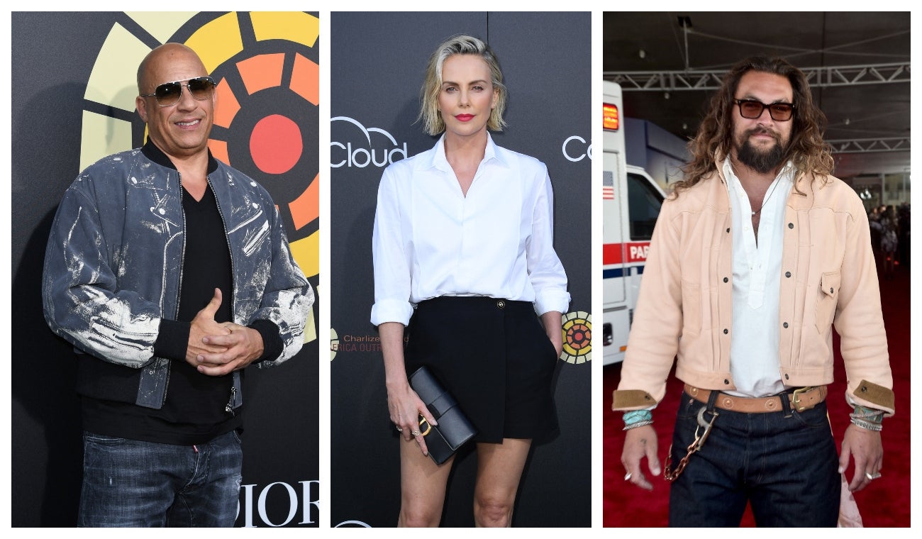 Vin Diesel, Chalize Theron y Jason Momoa estarán en Rápidos y Furiosos 10.