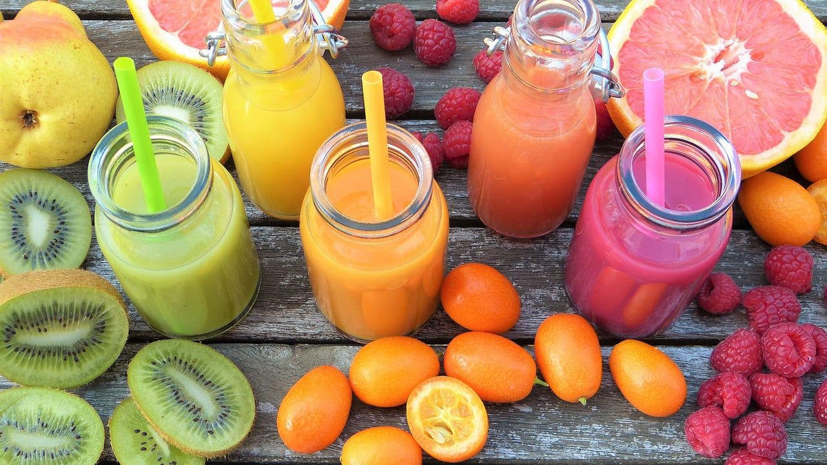 Batidos de frutas y verduras
