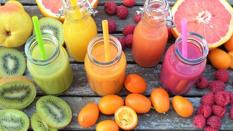 Batidos de frutas y verduras