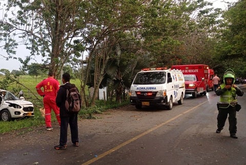 Accidente tránsito El Cerrito, Valle del Cauca