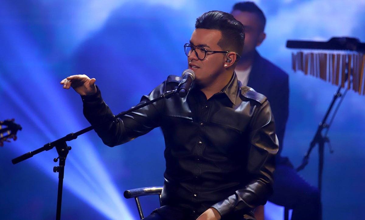 Yeison Jiménez en Premios Nuestra Tierra