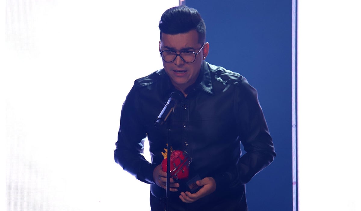 Yeison Jimenez ganó Premio Nuestra Tierra 2022