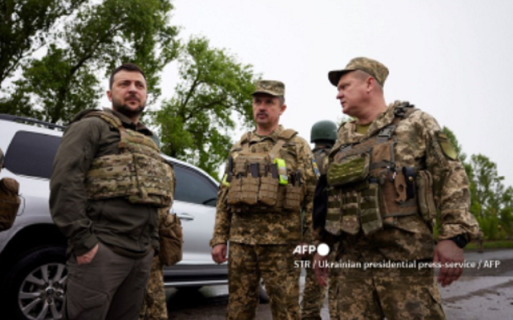 Volodimir Zelenski, presidente de Ucrania