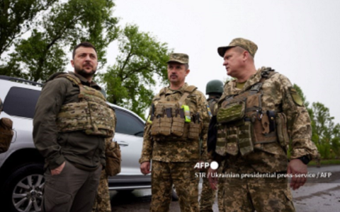 Volodimir Zelenski, presidente de Ucrania