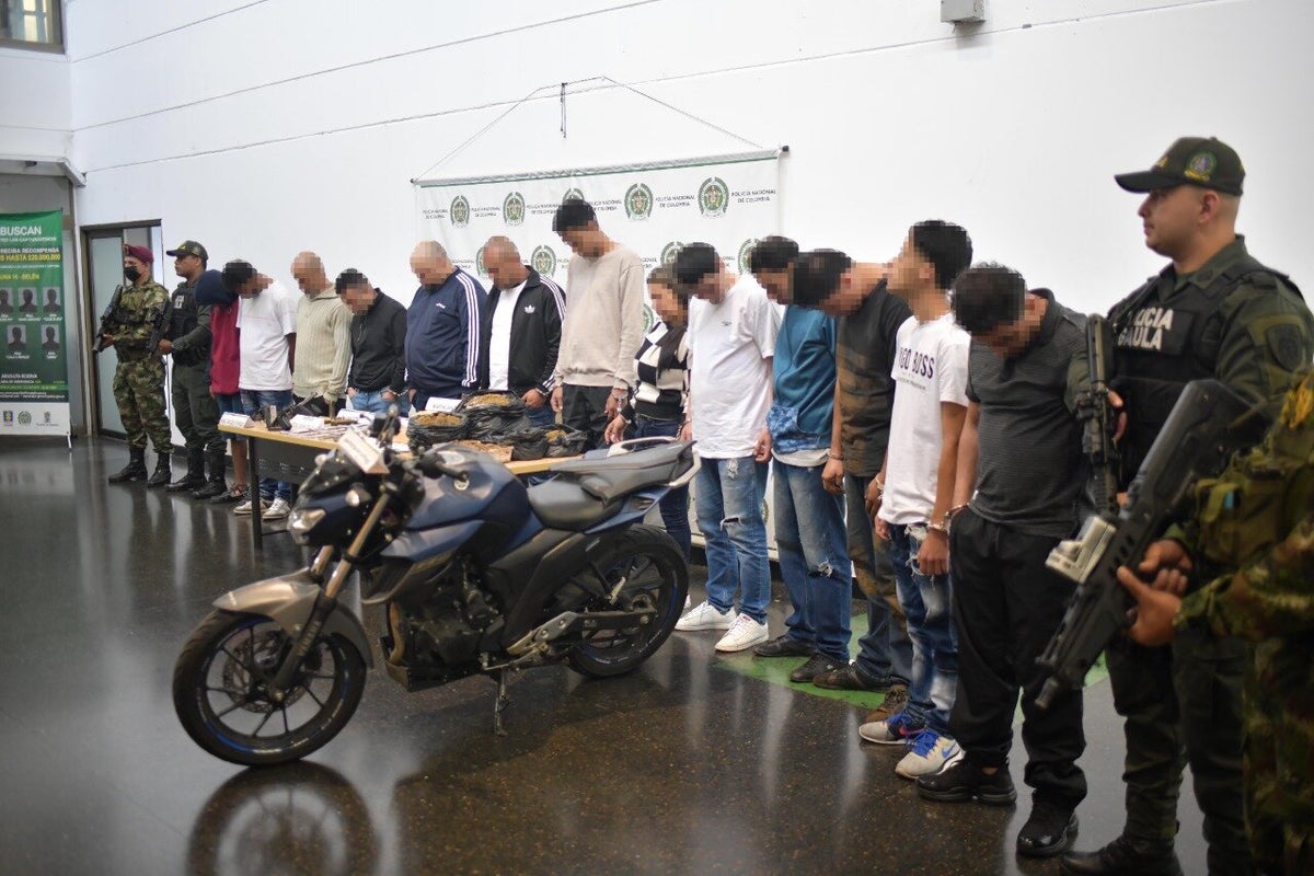 Capturados por extorsión en Medellín