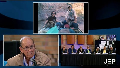 Vladimiro Bayona busca a su hijo secuestrado y desaparecido por las FARC en el 2000