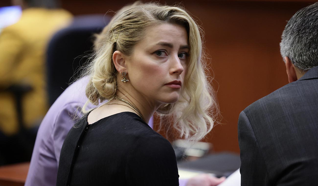 Amber Herard en juicio contra Johnny Depp
