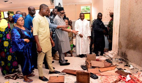 Ataque a iglesia católica en Nigeria