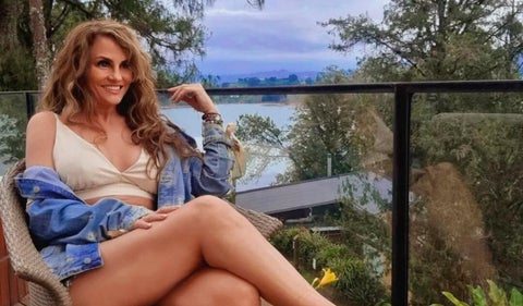 Aura Cristina Geithner es sensación en redes sociales