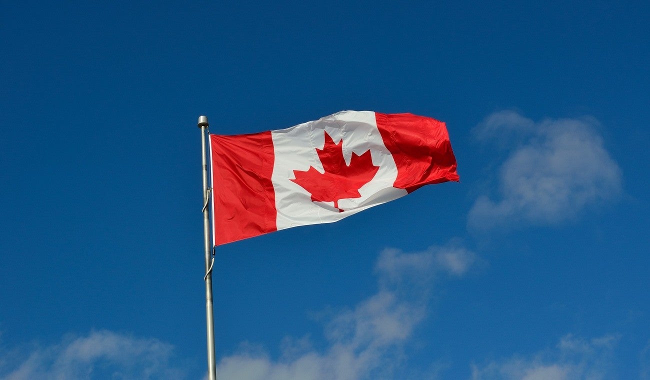 Bandera de Canadá
