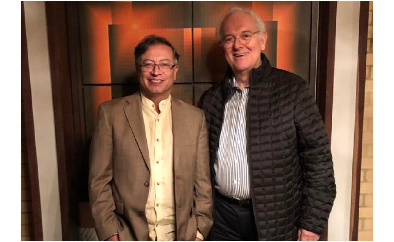 Gustavo Petro y José Antonio Ocampo