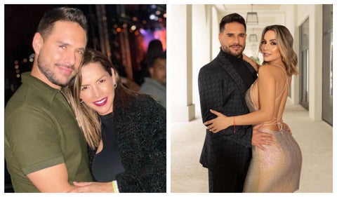 Carmen Villalobos y Sebastián Caicedo