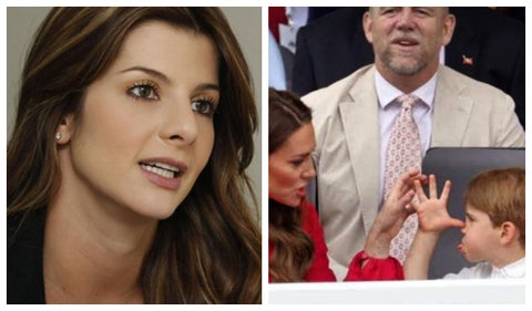 Carolina Cruz y el hijo de Kate Middleton