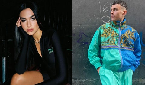 Dua Lipa y Arón Piper