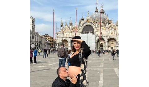 Elizabeth Loaiza y su pareja