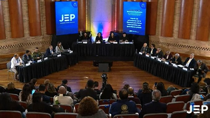 Audiencia de exFarc en la JEP
