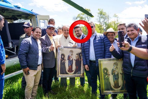 Eduar Triana con Rodolfo Hernández