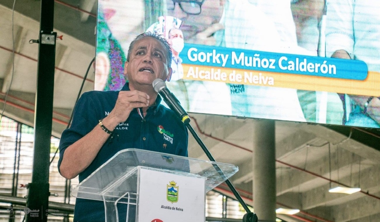 Gorky Muñoz, alcalde de Neiva