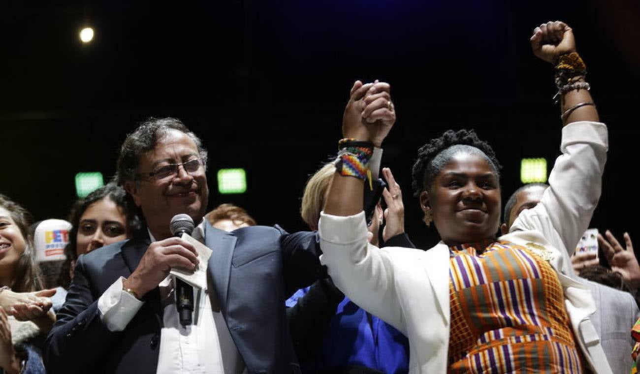 Gustavo Petro y Francia Márquez, ganaron las elecciones 2022