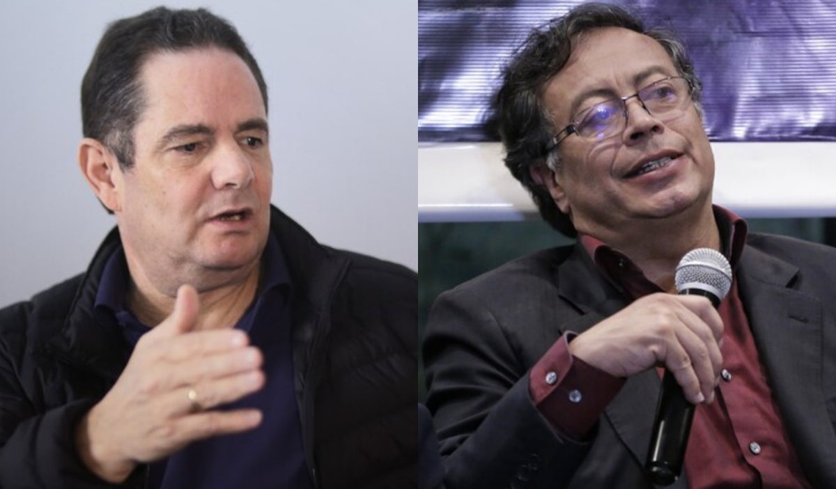 Gustavo Petro y Germán Vargas Lleras