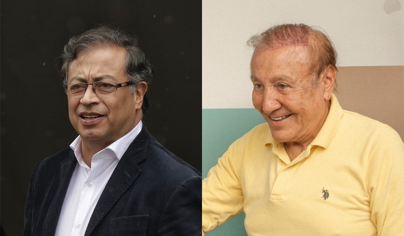 Gustavo Petro y Rodolfo Hernández