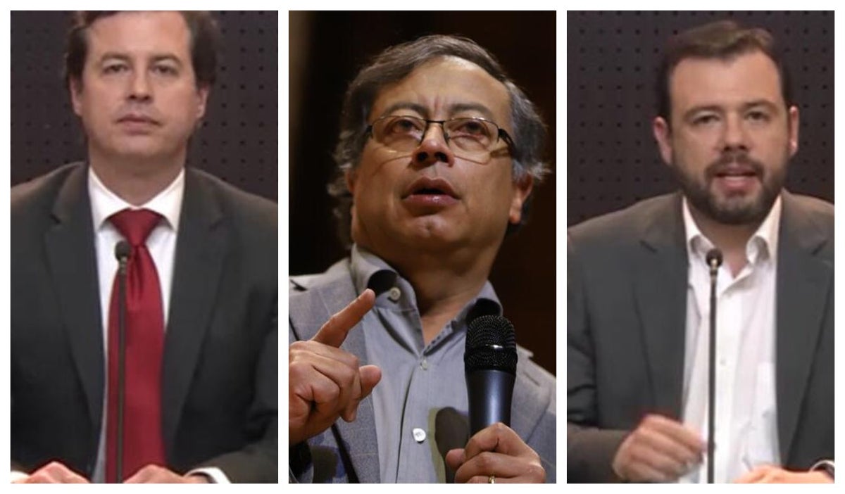 Hermanos Galán y Gustavo Petro