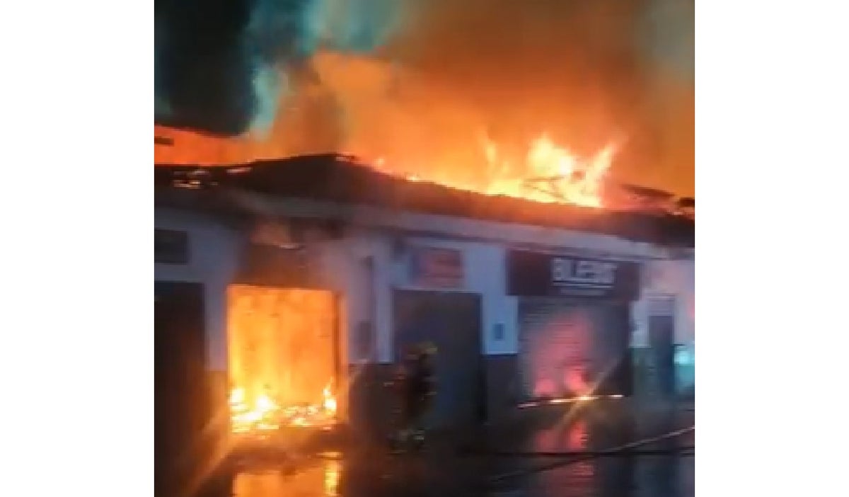 Incendio Chía