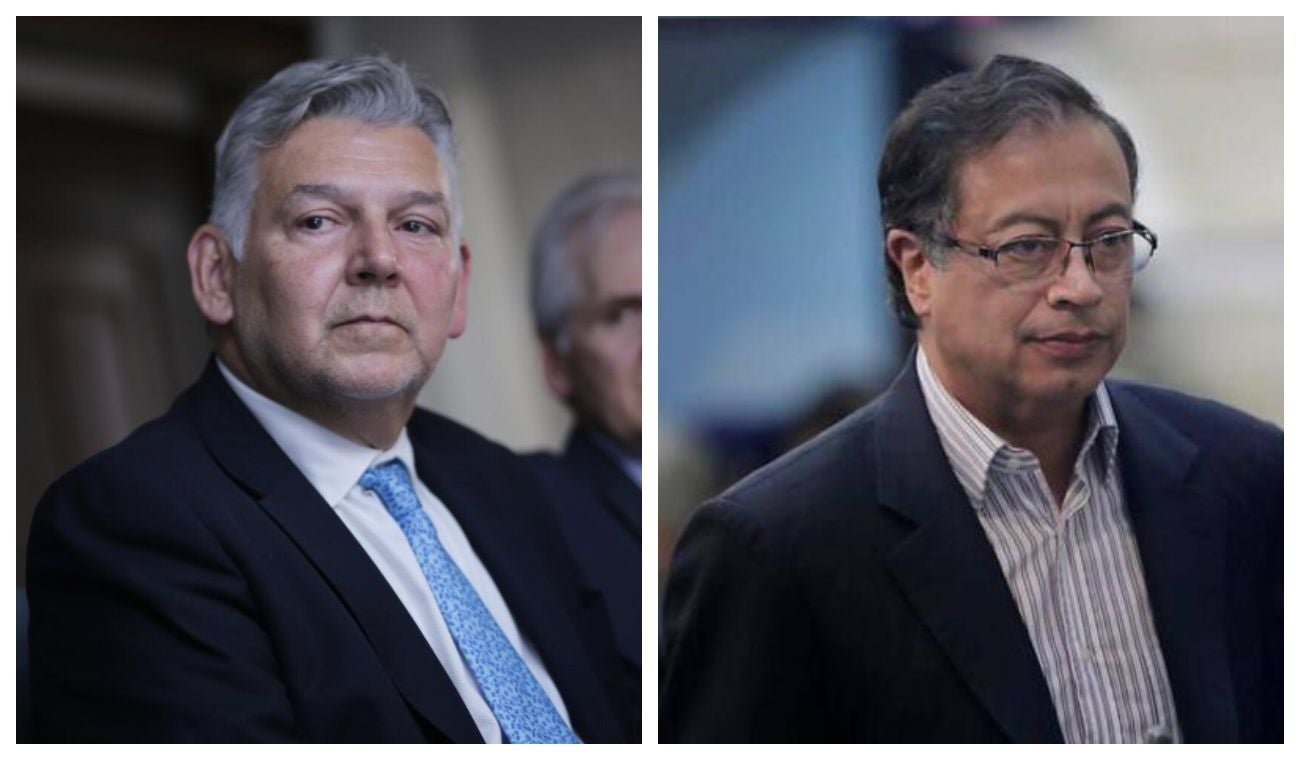 Jaime Alberto Cabal y Gustavo Petro