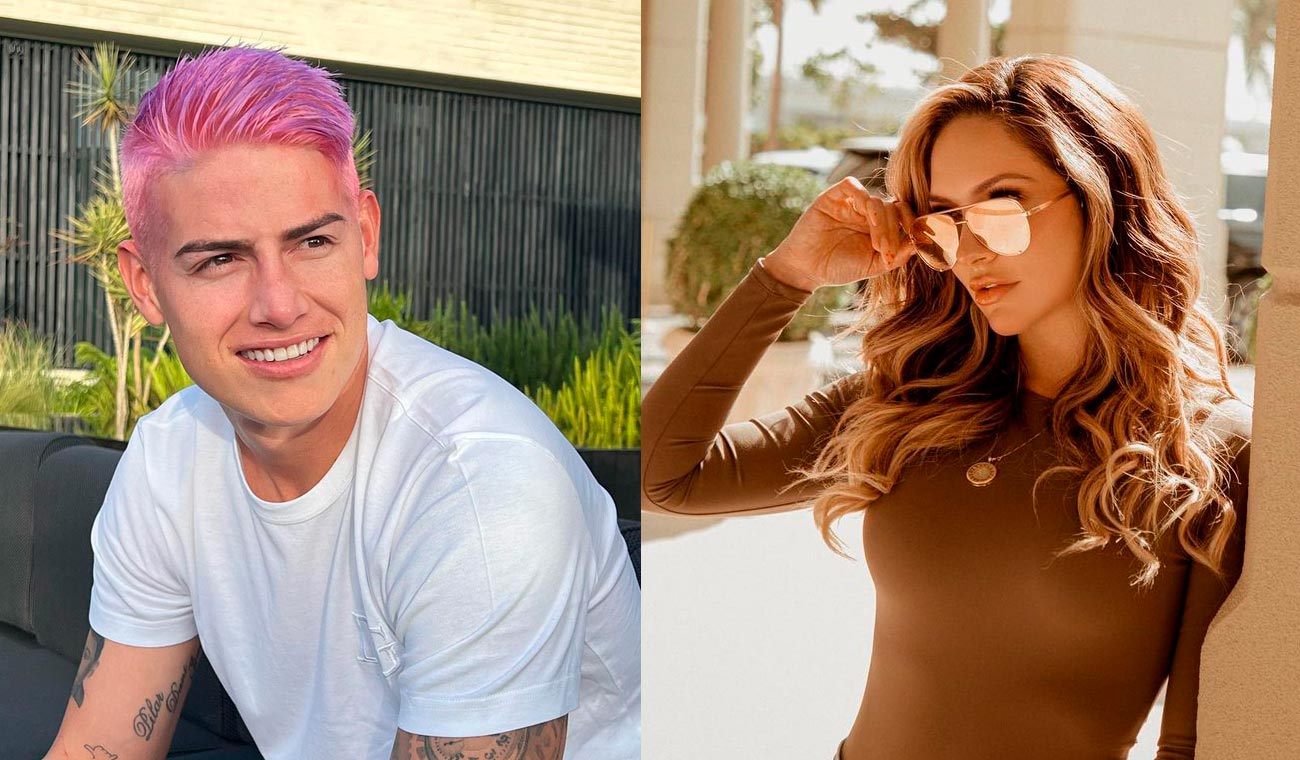 James Rodríguez y Kimberly Reyes tendrían un romance