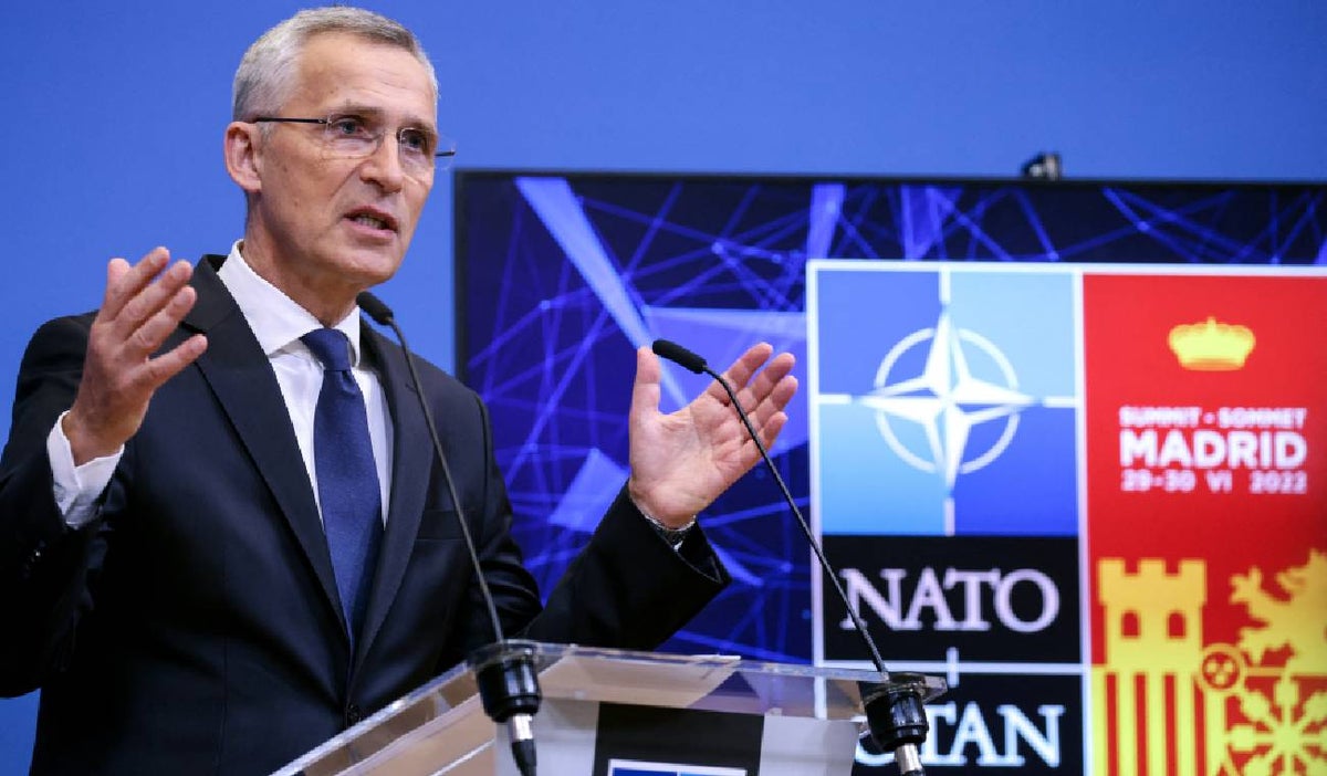 Jens Stoltenberg, secretario general de la alianza militar