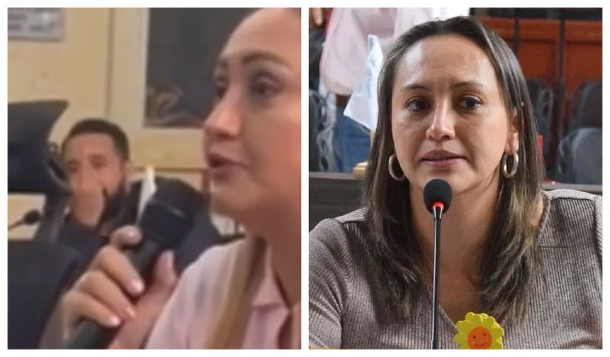 Concejales Orlado Rodríguez y Linda Perdomo