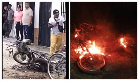 Moto bomba en Corinto, Cauca