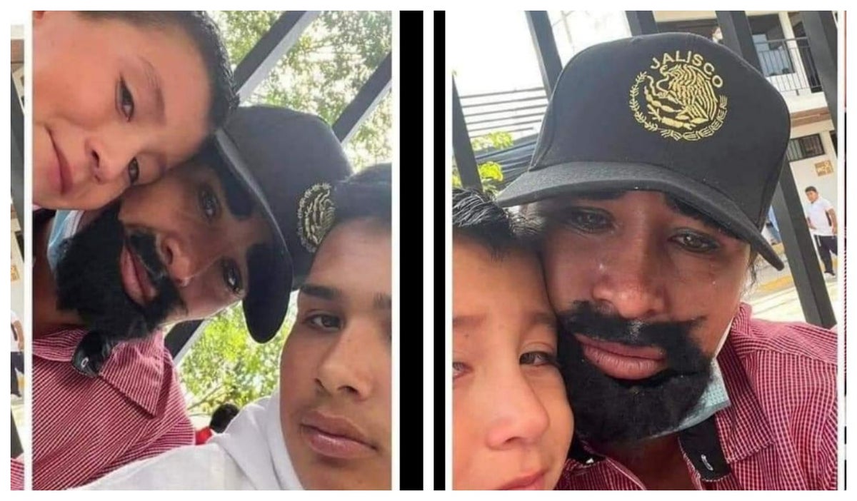 Mujer se disfrazó de hombre para celebrar el Día del Padre