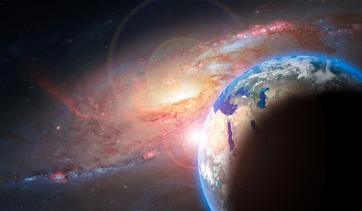Ilustración del planeta Tierra