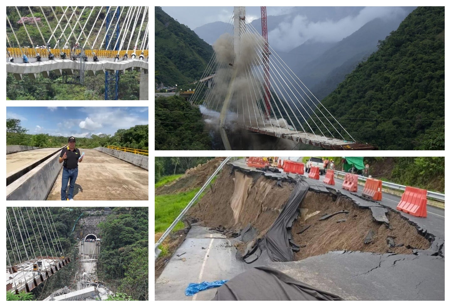 Puentes mal construidos