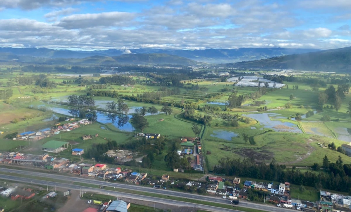 Río Bogotá desbordado en Cundinamarca