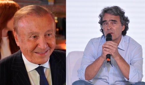 Rodolfo Hernández y Sergio Fajardo