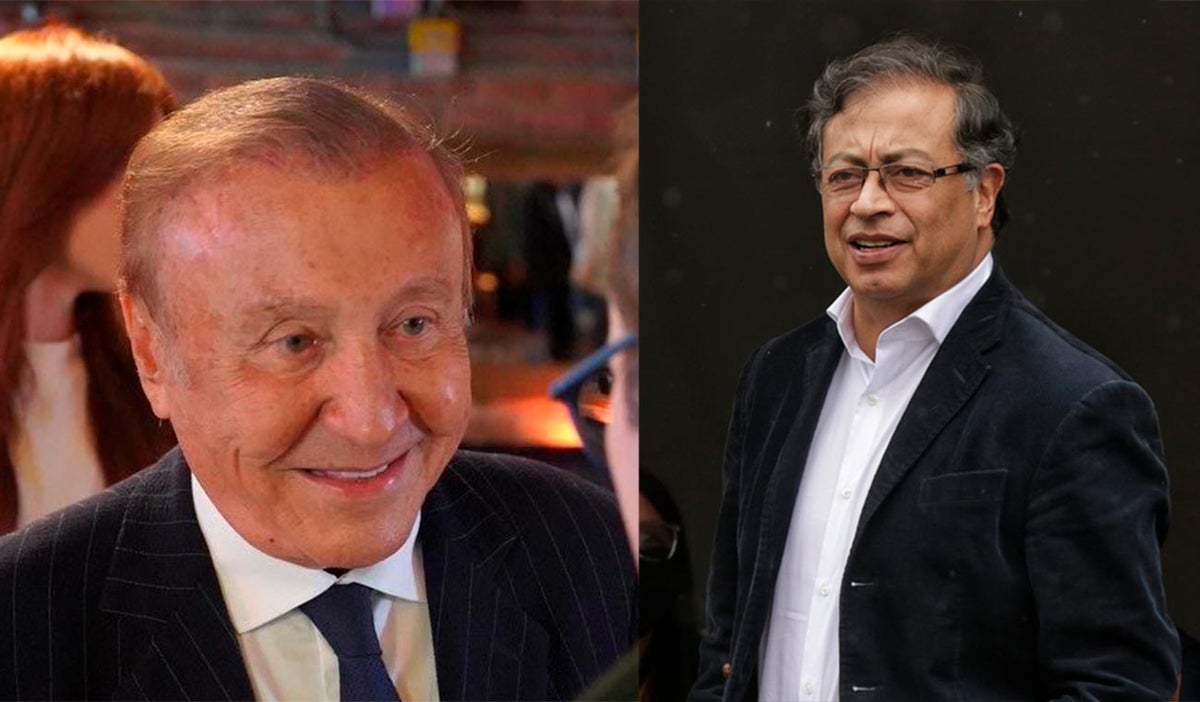 Rodolfo Hernández y Gustavo Petro