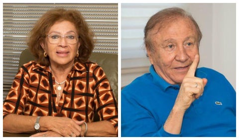 Rodolfo Hernandez y Socorro Oliveros
