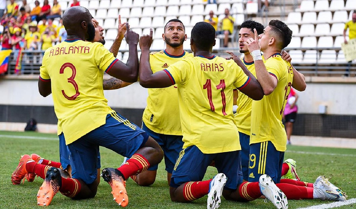 Selección Colombia vs Arabia Saudita