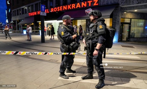 Tiroteo en Noruega