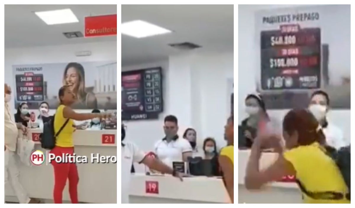 Video: Mujer estalló de la ira en almacén de servicio al cliente