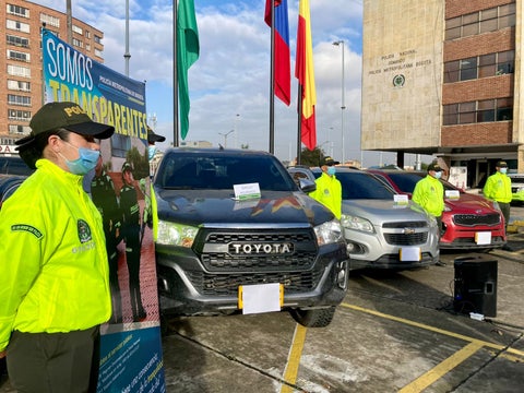 Desmantelada banda dedicada a desguazar vehículos de alta gama en Bogotá